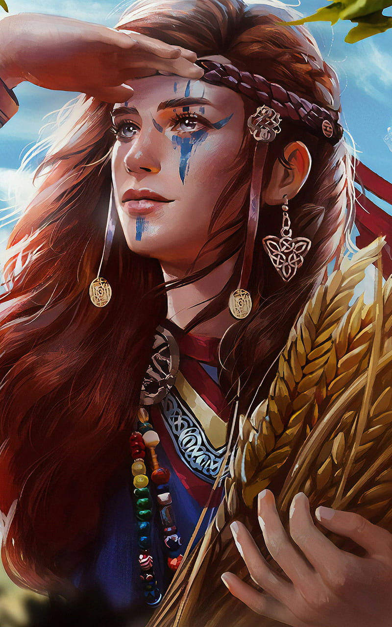 Viking Woman, HD phone wallpaper