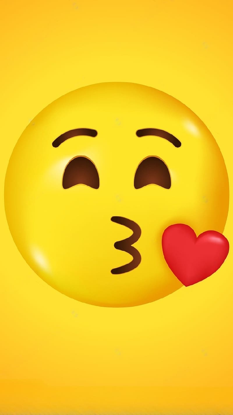 Flying Kiss, Kiss Emoji, sticker, HD phone wallpaper | Peakpx