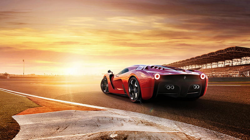 Ferrari 458 Concept Car, ferrari, carros, concept-cars, ferrari-458, HD wallpaper