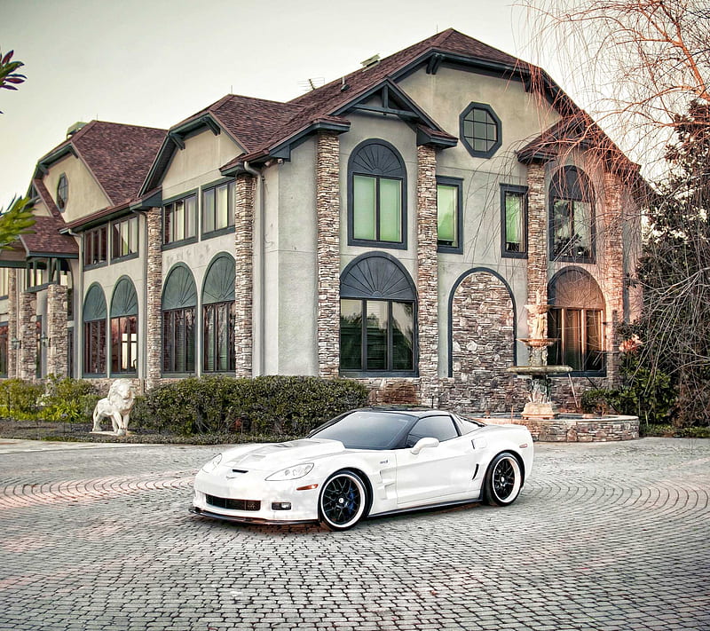 Corvette, car, ride, HD wallpaper