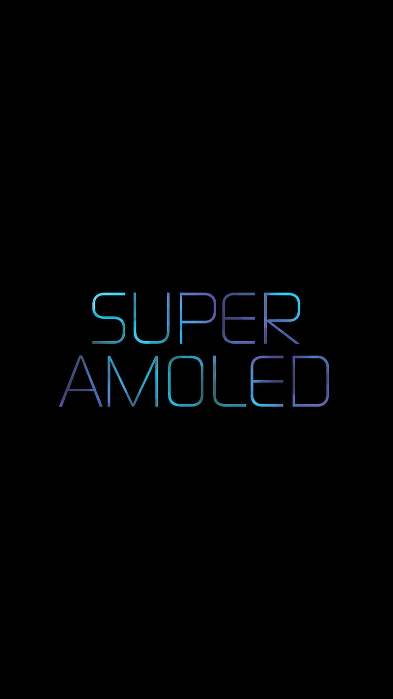 SUPER amoled, amolwd, art, logo, new, HD phone wallpaper | Peakpx