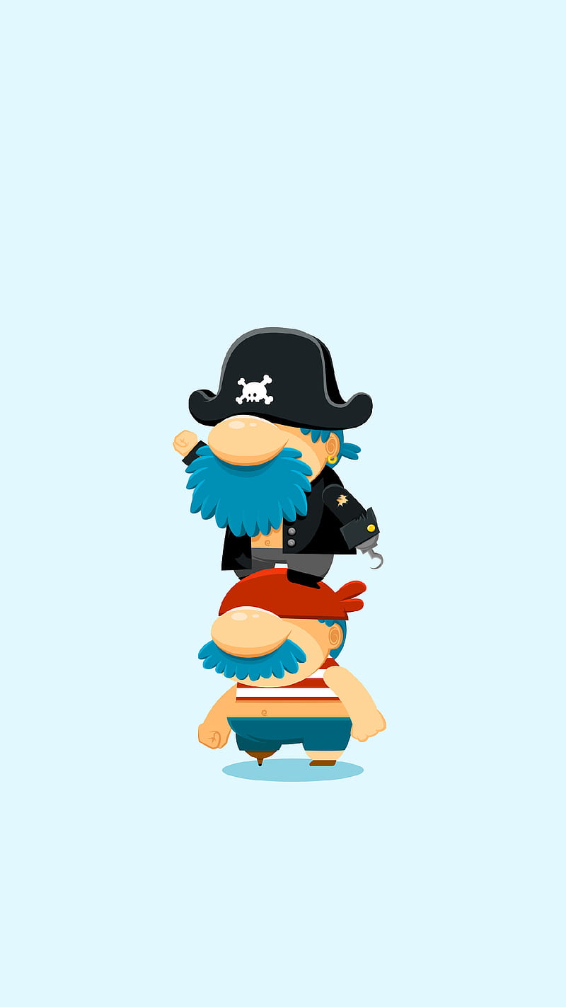 Pirates, Syrupsprinkles, art, artistic, captain, character, cute, drawing, fantasy, funny, hook, humor, humorous, humour, illustration, pirate, sailor, silly, surreal, HD phone wallpaper
