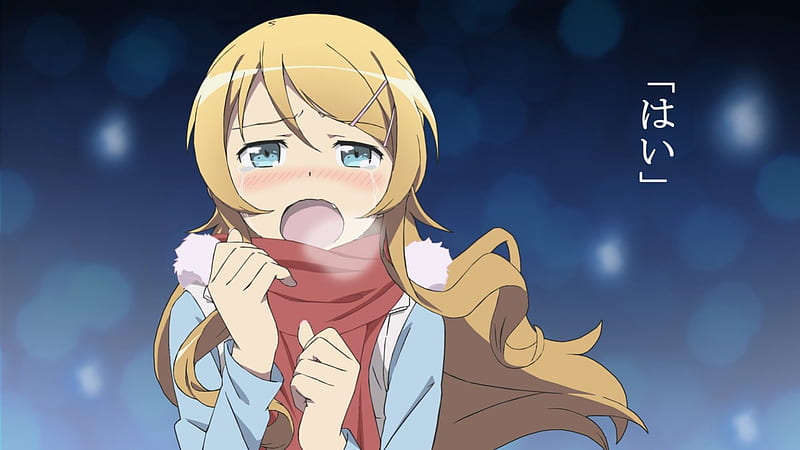 720p Free Download Kousaka Kirino Crying Anime Blush Sad Blonde Hair Blue Eyes Cold Hd