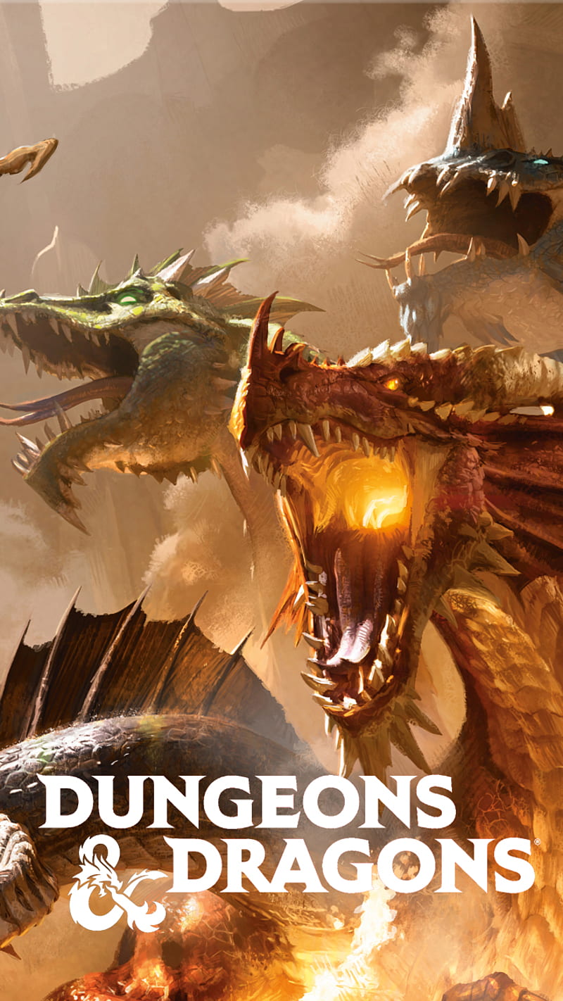 D and D Dragons, dandd, dungeons, dungeonsanddragons, HD phone wallpaper