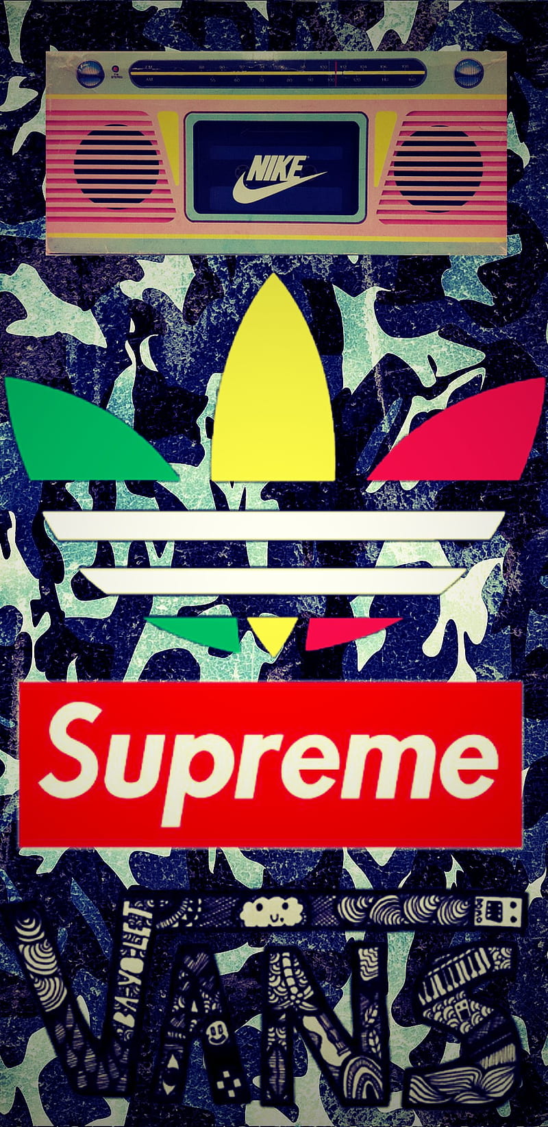 Supreme x adidas HD wallpapers