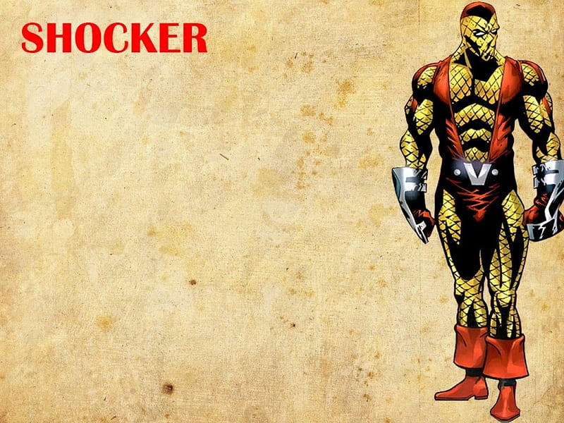 Shocker, Comics, Superheroes, Villains, Marvel, HD wallpaper