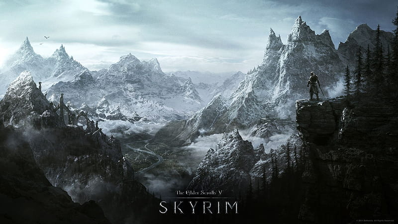 The Elder Scrolls V Skyrim, ps3, bethesda, xbox 360, skyrim, the elder scrolls, pc, HD wallpaper