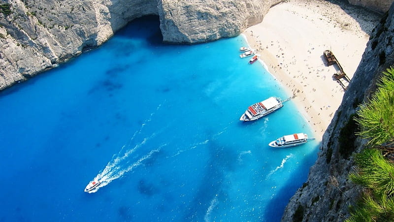 Greece Famous Beaches, HD wallpaper | Peakpx