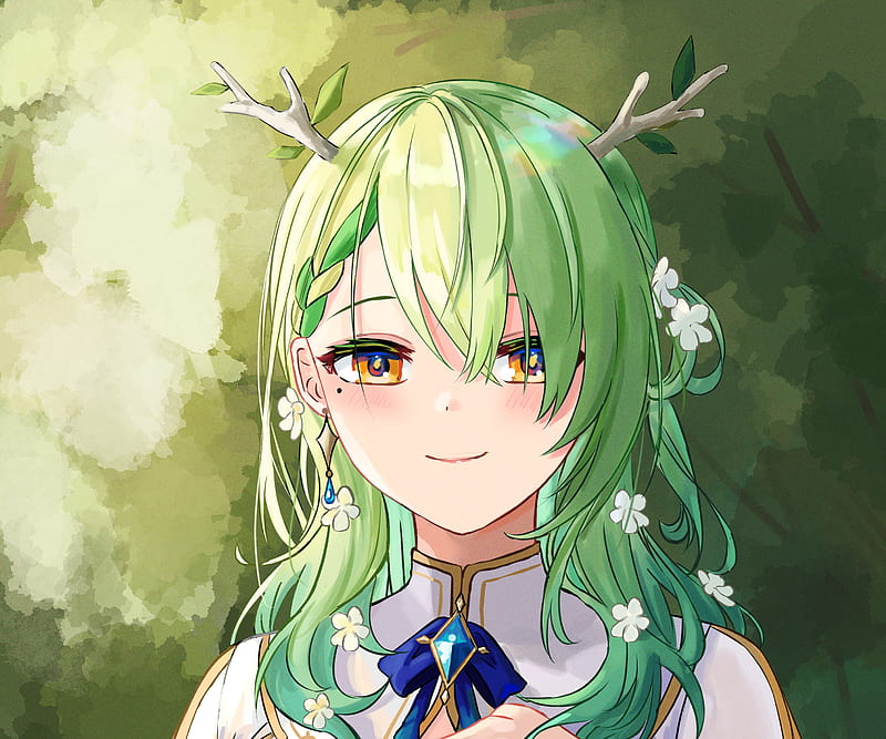 Hololive English Ceres Fauna Keeper of Nature Anime PNG - Inspire Uplift