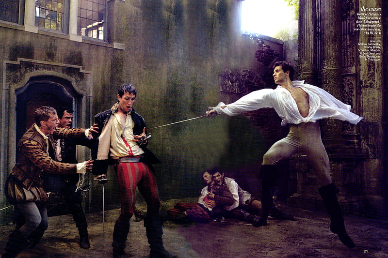Love of a Lifetime 04, vogue, editorial, annie leibovitz, romeo and juliet, fashion, roberto bolle, HD wallpaper