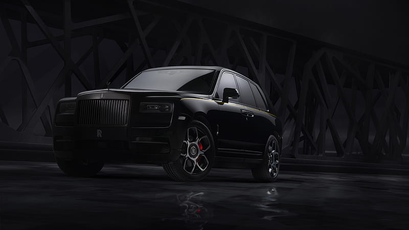 Rolls-Royce Cullinan Black Badge 2019 2, HD wallpaper