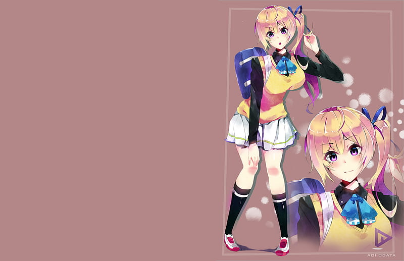 HD wallpaper: Myriad colors phantom world-Anime Character HD Wal