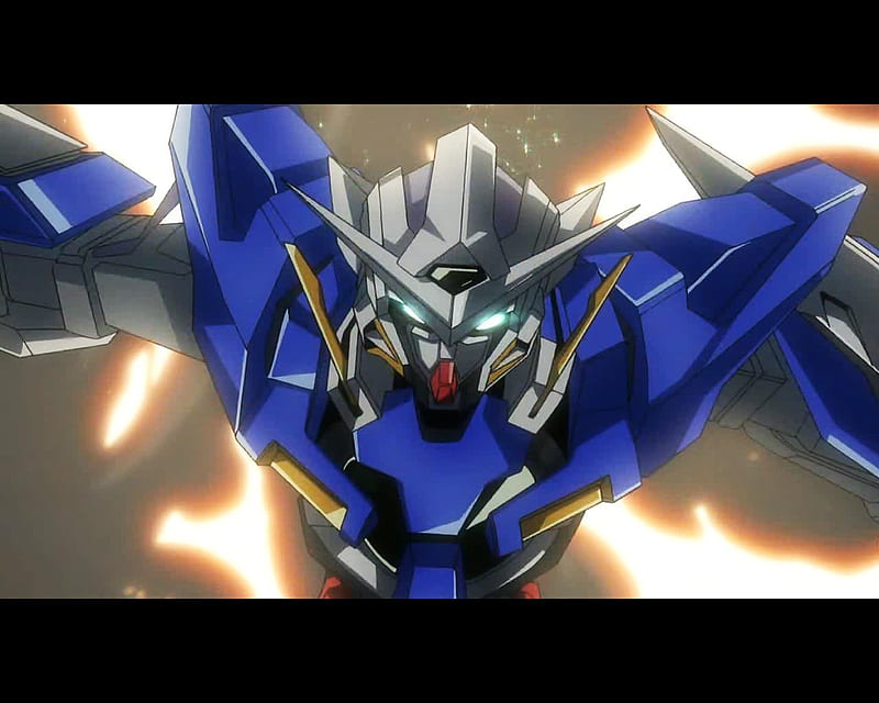 Gundam Exia From The Gundam 00 2nd Season 1st Op Gundam 00 Exia Hd Wallpaper Peakpx