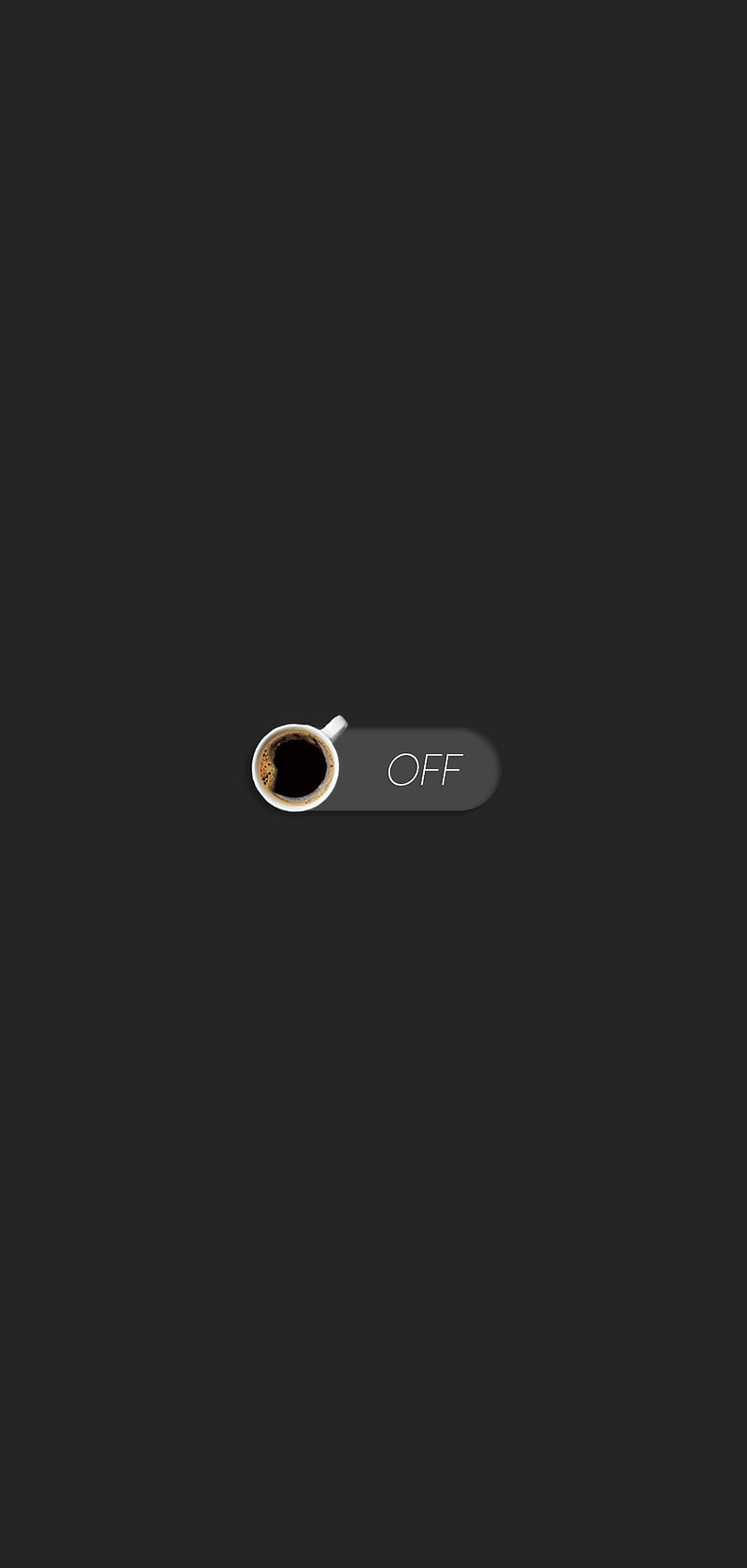 Coffee Off, bonito, beginner, cool, minimalistic, hop, HD phone wallpaper
