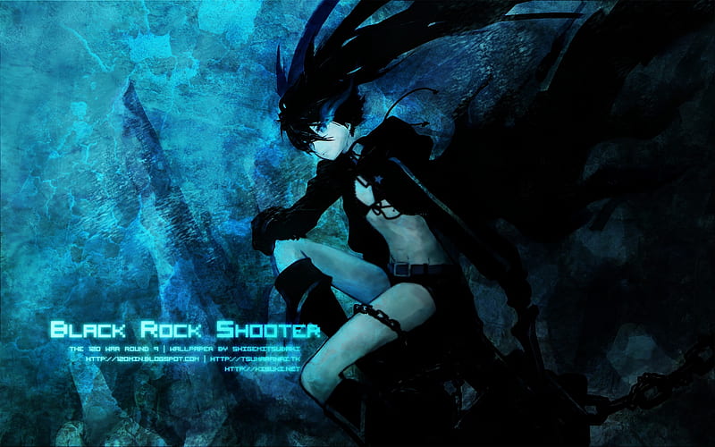 Anime Girl Black Rock Shooter 4K Wallpaper #247
