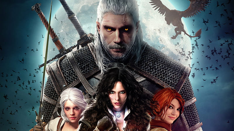 Witcher Art, the-witcher-3, games, ps4-games, xbox-games, pc-games, sword, HD wallpaper