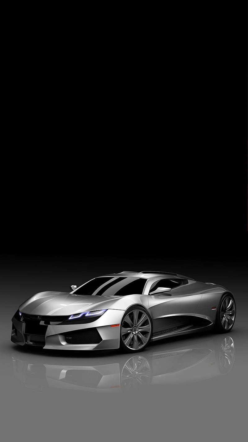 Concept Car, silver, carros, black, super cars, HD phone wallpaper | Peakpx