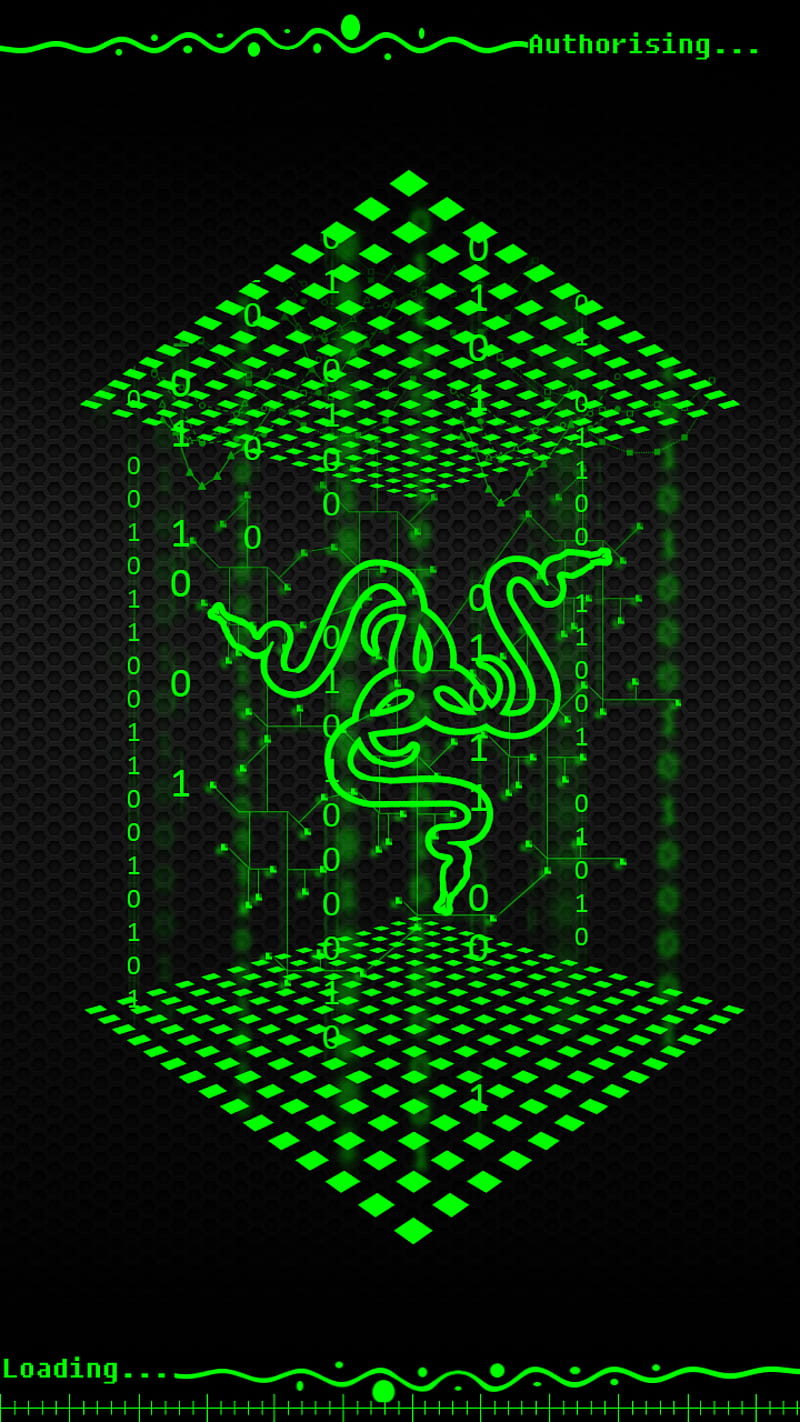 RAZER, abstract, dota, game, logo, lol, HD phone wallpaper