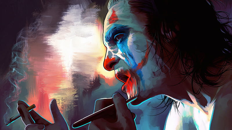 Joaquin Phoenix Joker Doing Makeup Joker, HD wallpaper | Peakpx