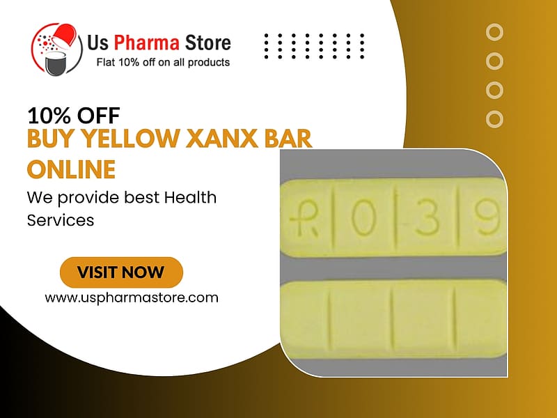 Buy Yellow Xanax bar online at cheap price, xanax, medication, healthcare, health, HD wallpaper