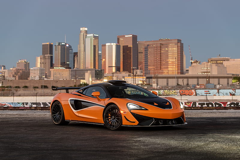 McLaren, McLaren 620R, Car, Orange Car, Sport Car, Supercar, HD wallpaper