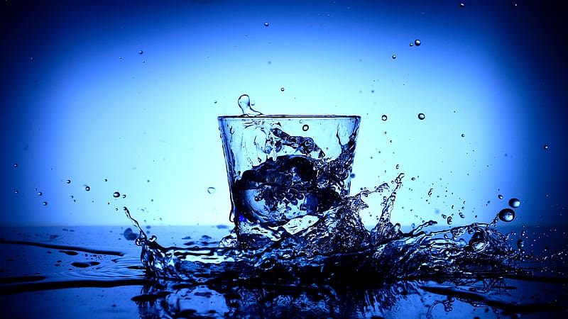 Water Splash Glass Hd Wallpaper Peakpx