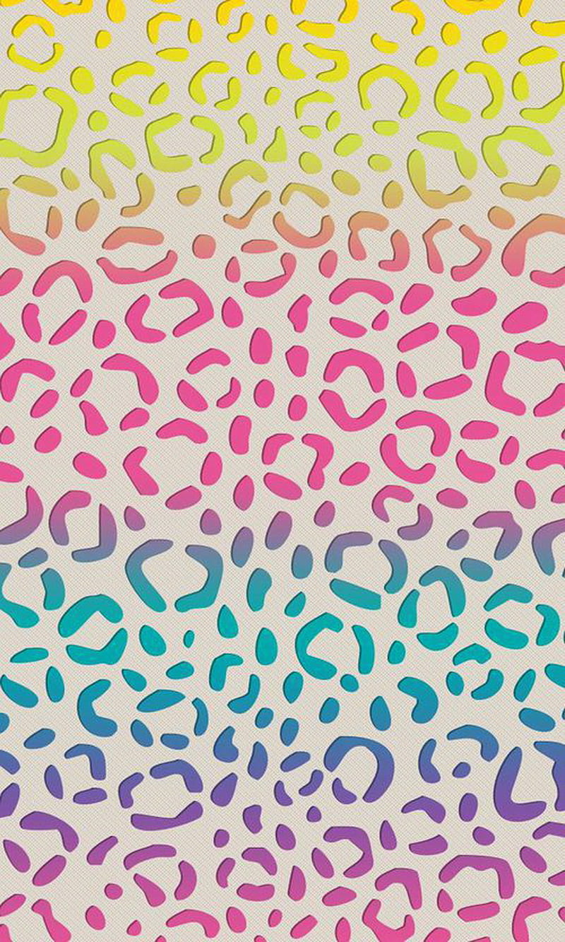 Leopard Pattern, colorful, print, HD phone wallpaper | Peakpx