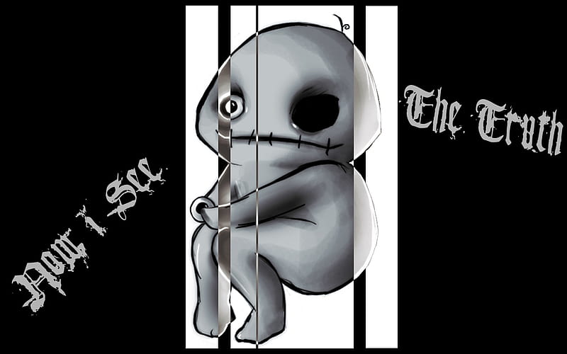 Dolley the voodoo doll, lonely, doll, goth, emo, voodoo, gothic, confused, sad, poems, HD wallpaper