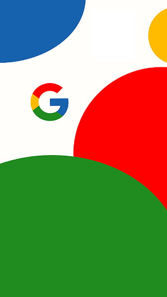Pixel, google, colors, logo, abstract, minimal, HD phone wallpaper