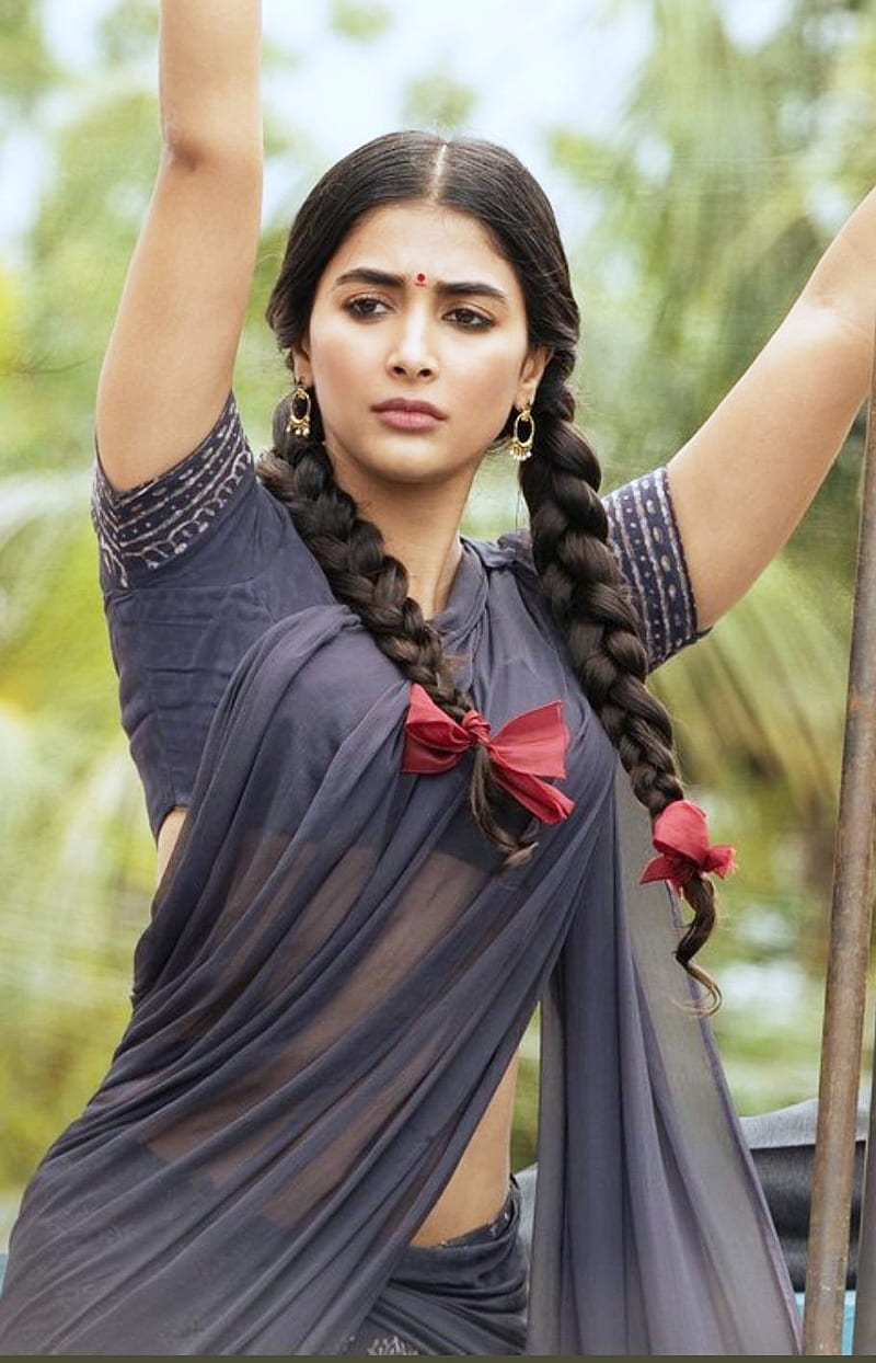 Poojahegde, actress, bollywood, pooja, pooja hegde, telugu, HD phone wallpaper