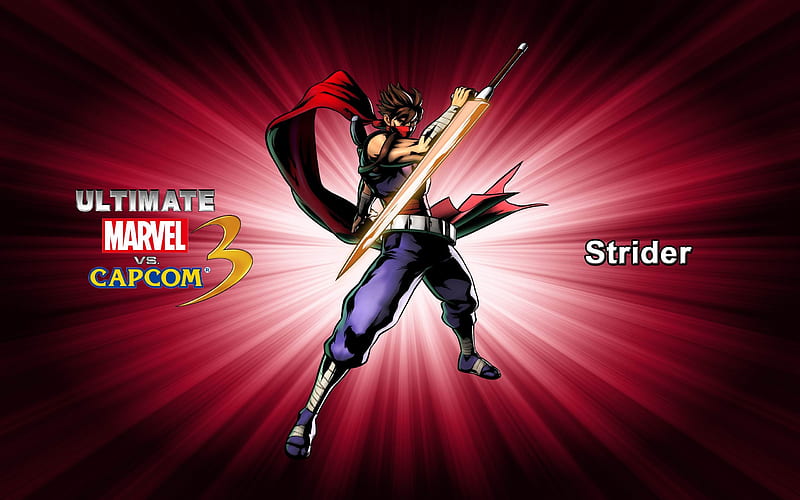 Strider-Ultimate Marvel vs Capcom 3 Game, HD wallpaper