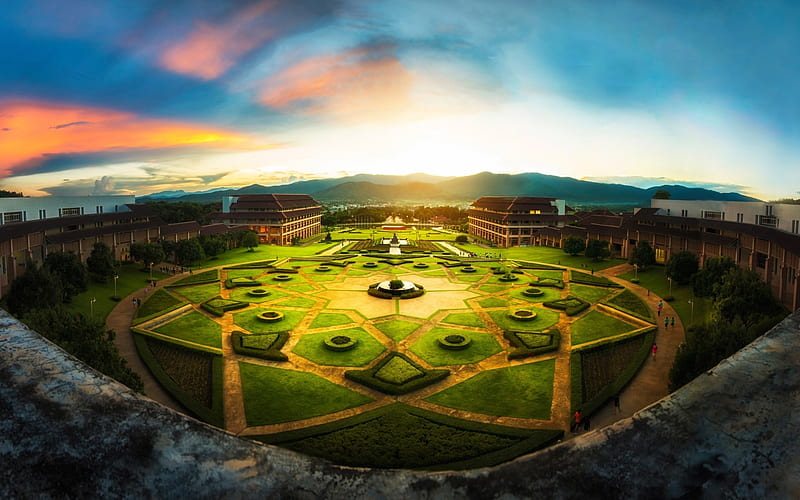 Ma Fa Luang University, Botanical Garden, Chiang Rai, Thailand, Asia, HD wallpaper
