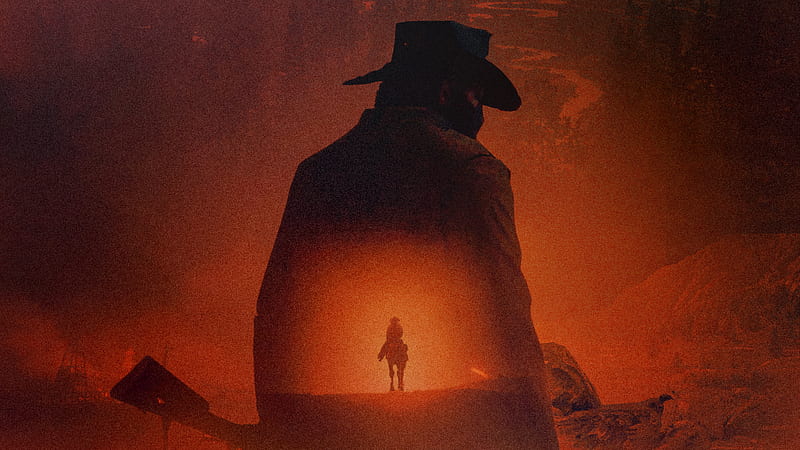 Red Dead Redemption 2 Poster Key Art 2018, red-dead-redemption-2, 2018-games, games, HD wallpaper
