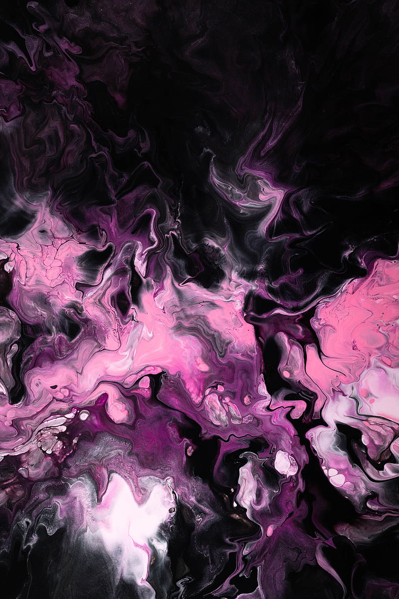 Purple and black abstract painting, HD phone wallpaper | Peakpx