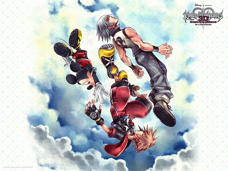 Kh 3d 3d Video Game Riku Sora Kingdom Hearts Mickey Hd Wallpaper Peakpx
