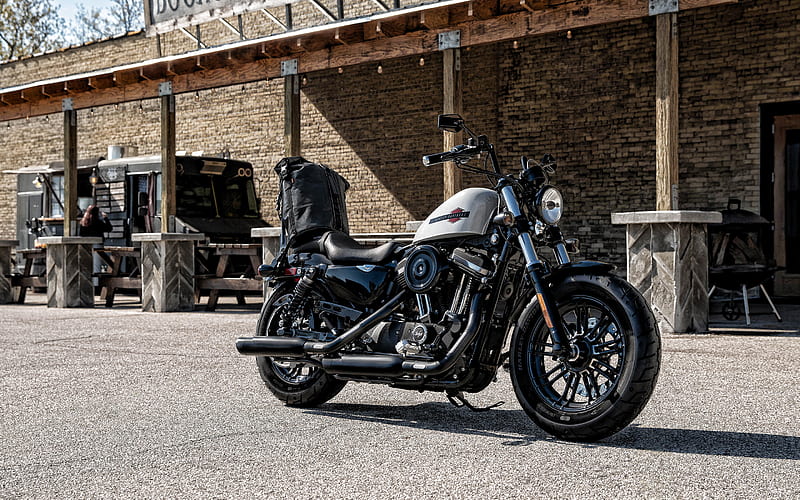 2020, Harley-Davidson, Sportster Iron 1200, side view, exterior, new black  Iron 1200, HD wallpaper | Peakpx