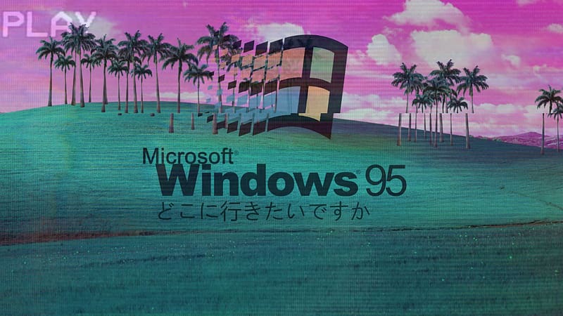Technology, Aesthetic, Windows 95, HD wallpaper