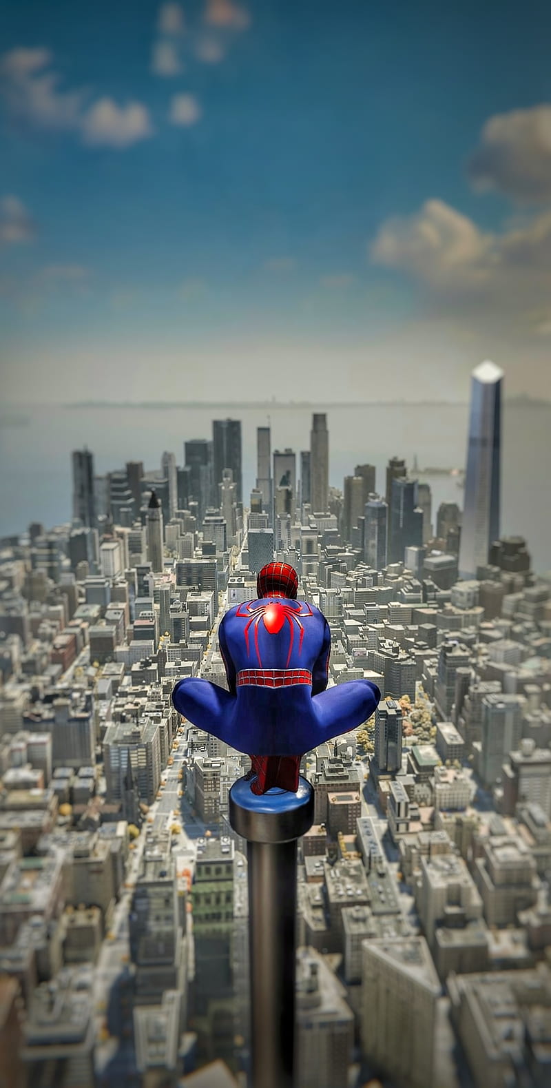 Marvels Spiderman, manhattan, marvel, new, new york, nyc, playstation, ps4,  sony, HD phone wallpaper | Peakpx