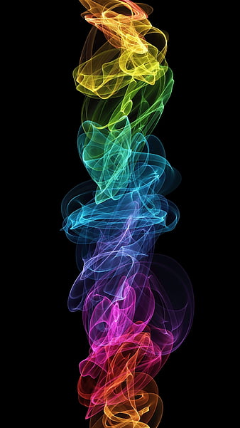 Colorful Flame abstract, fire vertical, xperia, HD phone wallpaper | Peakpx