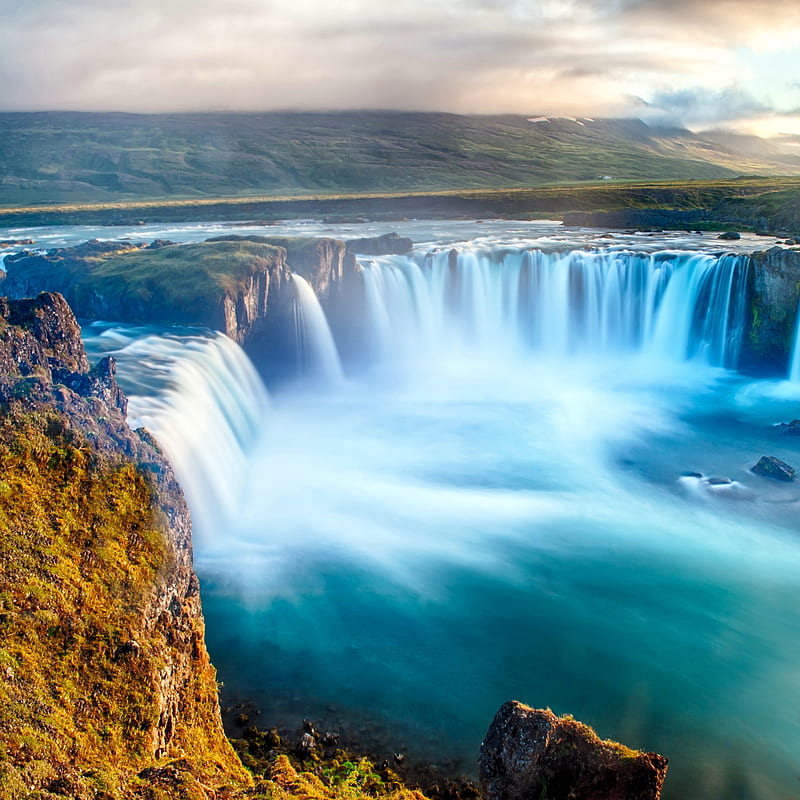 Waterfall, nature, river, HD phone wallpaper | Peakpx