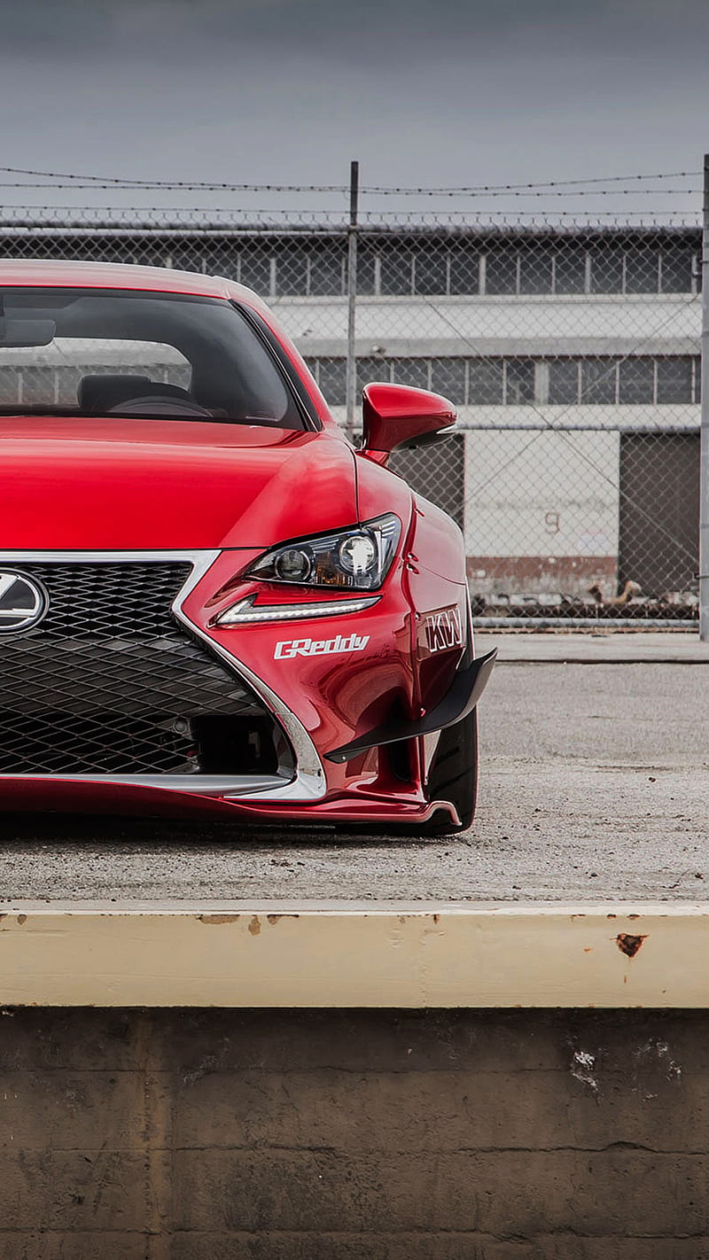 Rocket Bunny Lexus Bunny Car Front Japan Lexus Red Rocket Hd Mobile Wallpaper Peakpx