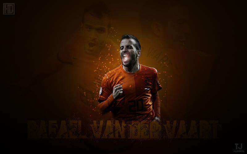 Soccer, Rafael van der Vaart, Netherlands national football team, HD wallpaper