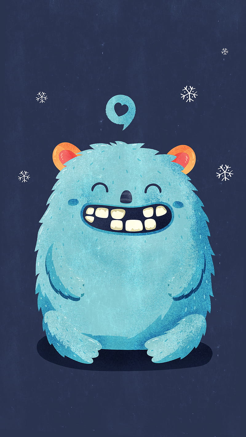 smiled, art, cute, desenho, funny, graphic, ice, illustration, texture, vector, HD phone wallpaper