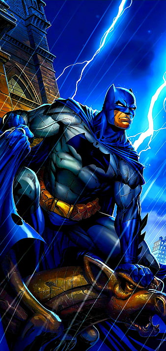 DC Batman Dark Blue Wallpapers - Batman Wallpaper for iPhone