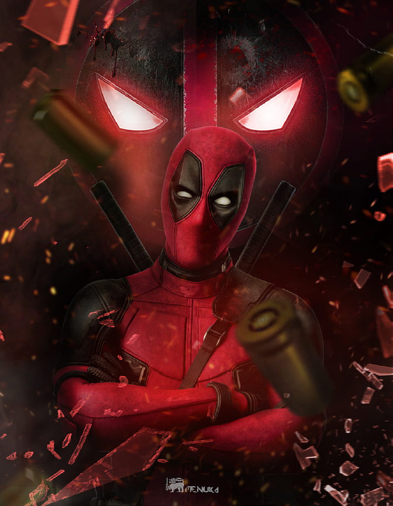 Deadpool, avengers, comic, guns, marvel, xmen, HD phone wallpaper | Peakpx