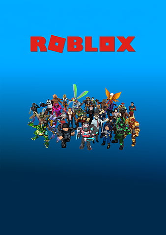 Roblox Characters In Sky Blue Background HD Games Wallpapers, HD Wallpapers