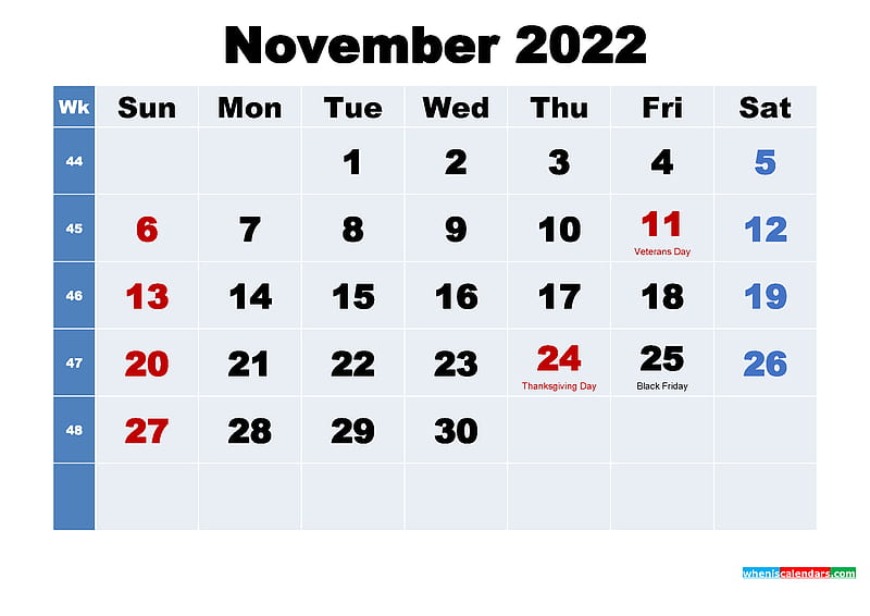 November 2022  Give Thanks to the Lord Desktop Calendar Free November  Wallpaper