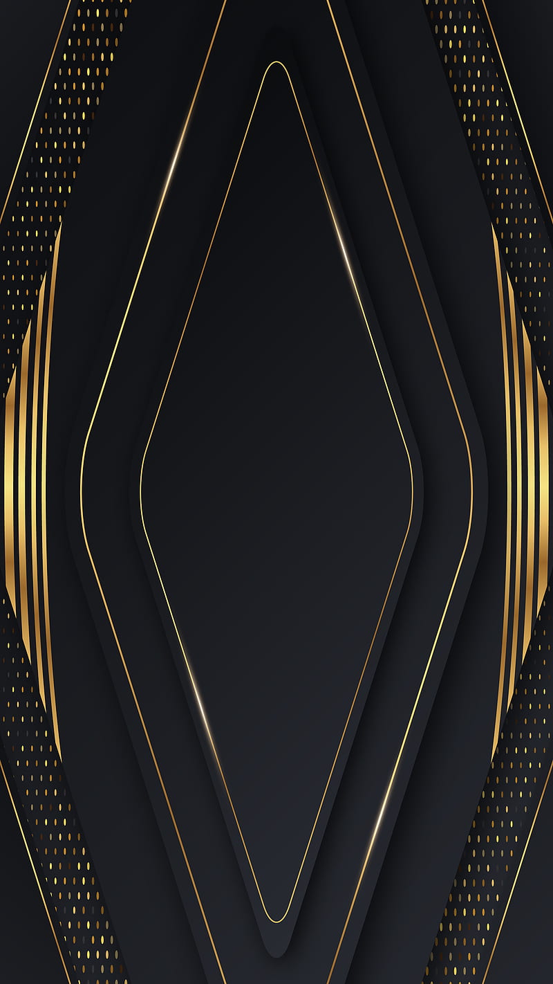 Golden Technology, dark black, heavy, high quality, luxury, new latest, premium, shiny, HD phone wallpaper