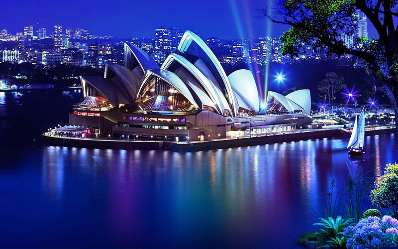 Sydney Opera, australian cities, nightscapes, cityscapes, Australia, Sydney  Harbour, HD wallpaper | Peakpx