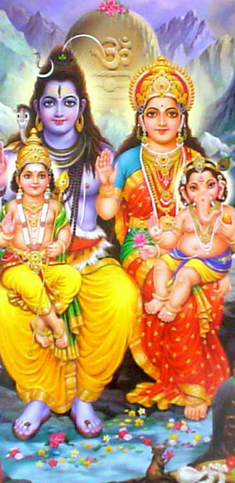 Lord Shiva, ganesh, god, iphone, kartik, mahadev, parvati, shivratri, HD  phone wallpaper | Peakpx